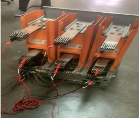 Medium Voltage Breaker open close timing testing — DMS fieldwork archive